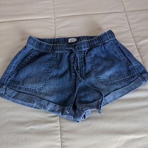 Volcom chambray denim shorts